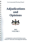 2013 EHB Adjudications & Opinions, Volume 2