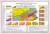Genealogical Map of the Counties